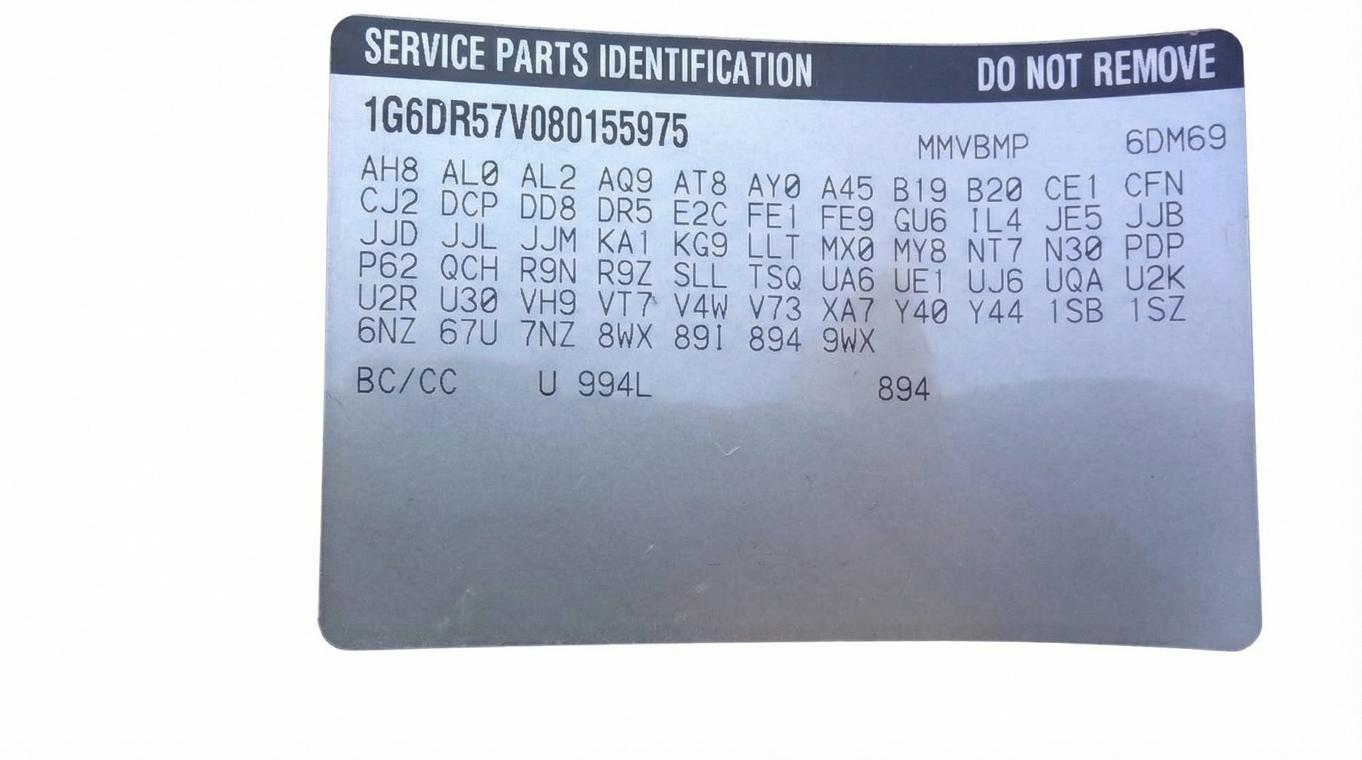 2008-2010 Cadillac CTS Body Control Module - Rear (Used OEM)