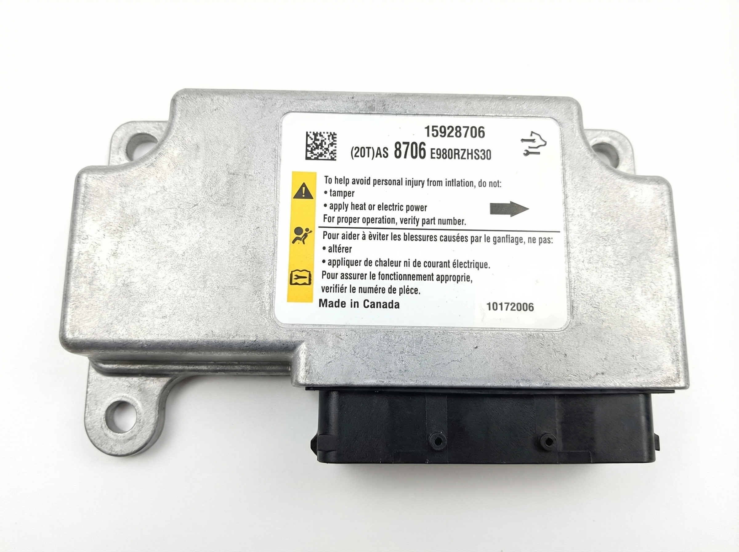 2006-2008 Buick Lucerne Airbag Control Module (Used OEM)