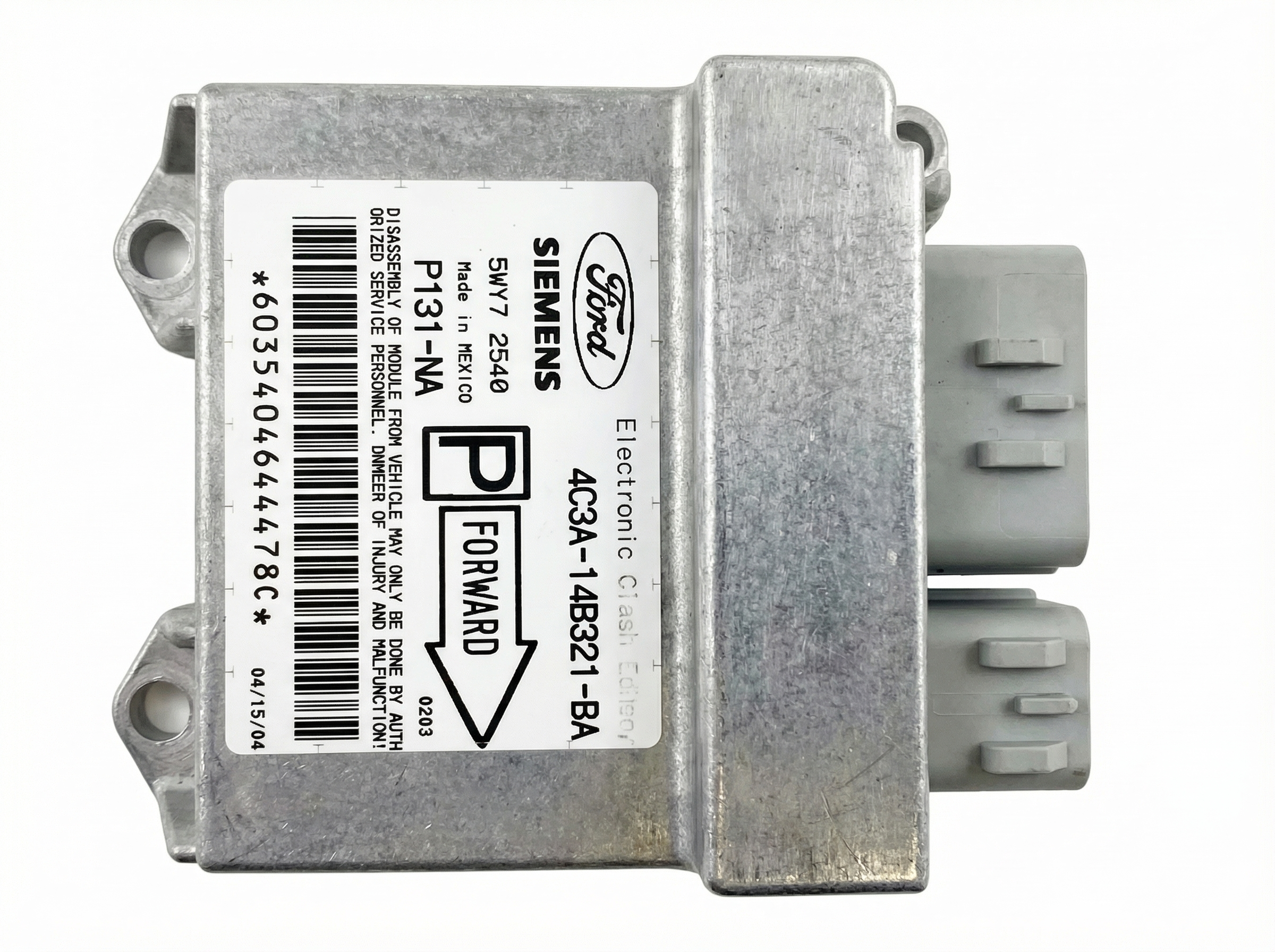 2004 Ford F-550 Super Duty Airbag Control Module (Used OEM)