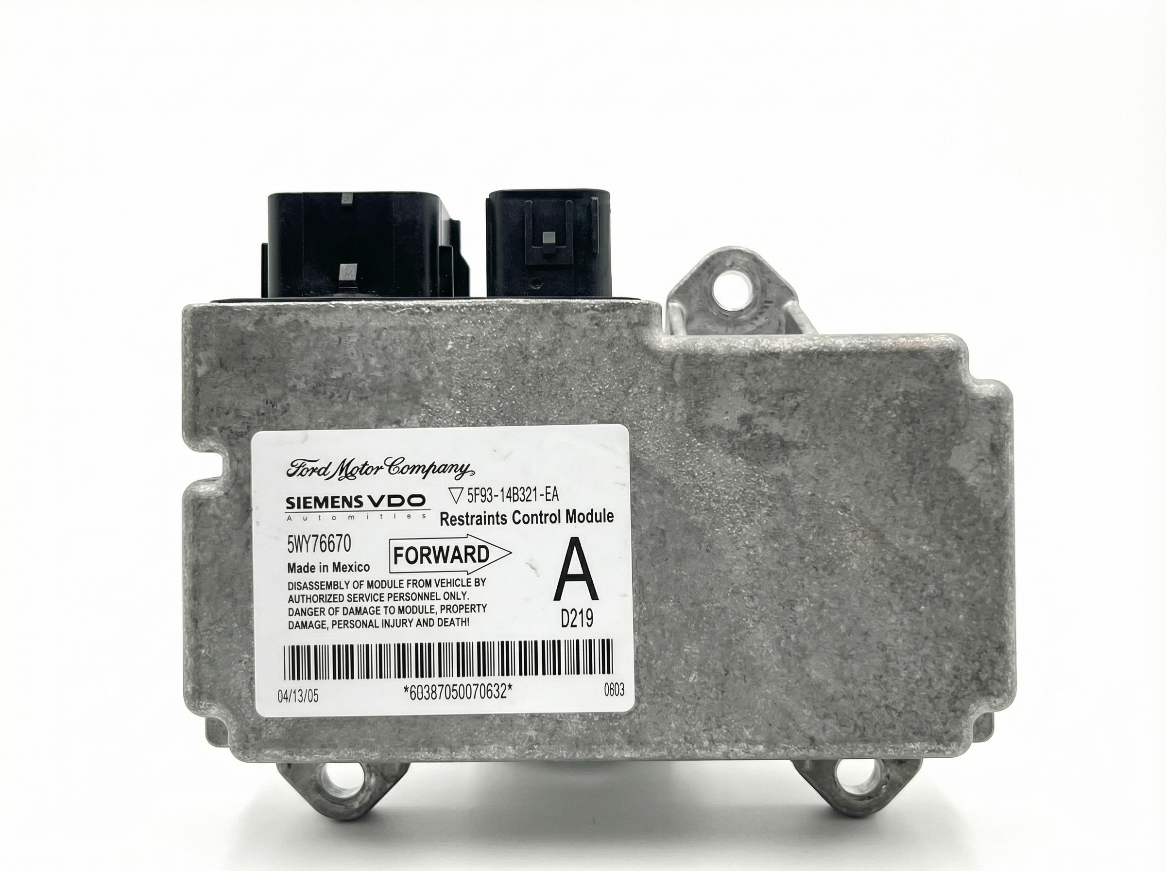 2005 Ford Freestyle Airbag Control Module (Used OEM)