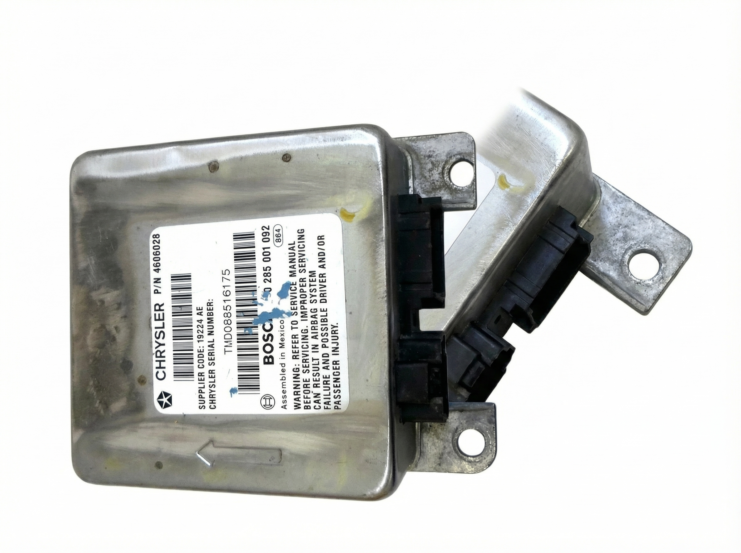 1995-1996 Dodge Stratus Airbag Control Module (Used OEM)
