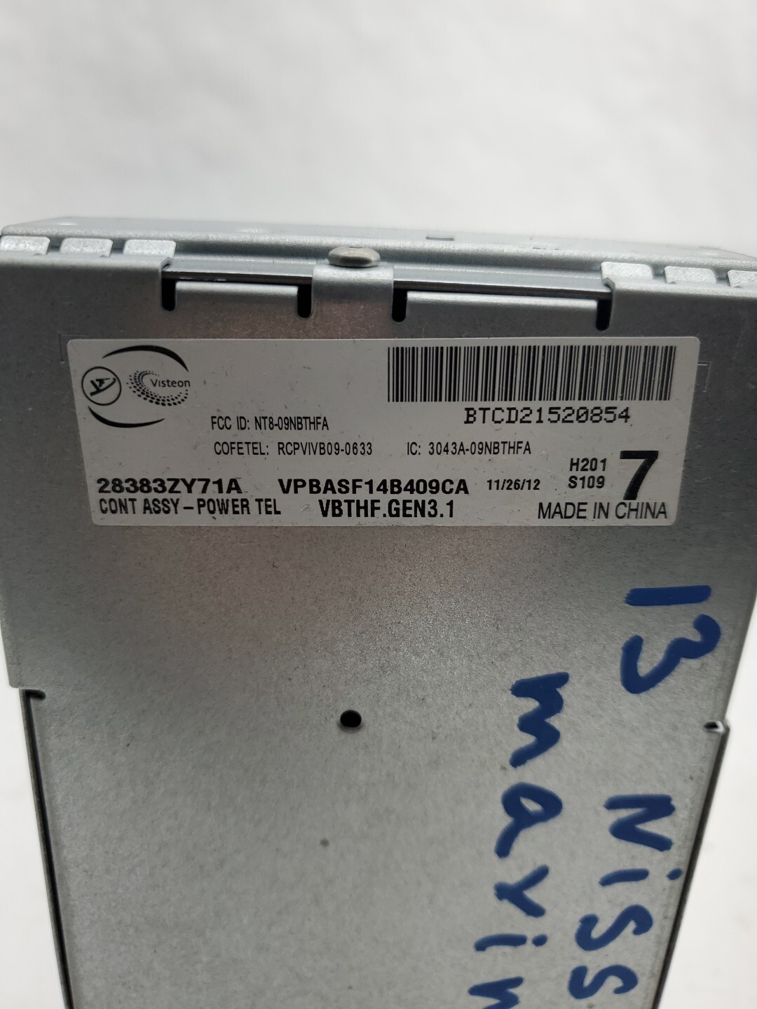 2012-2017 Nissan Quest Communication Control Module (Used OEM)