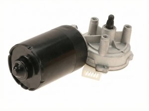 2003 Volkswagen EuroVan Windshield Wiper Motor with 5-Pin Rectangular Connector - Front (Used OEM)