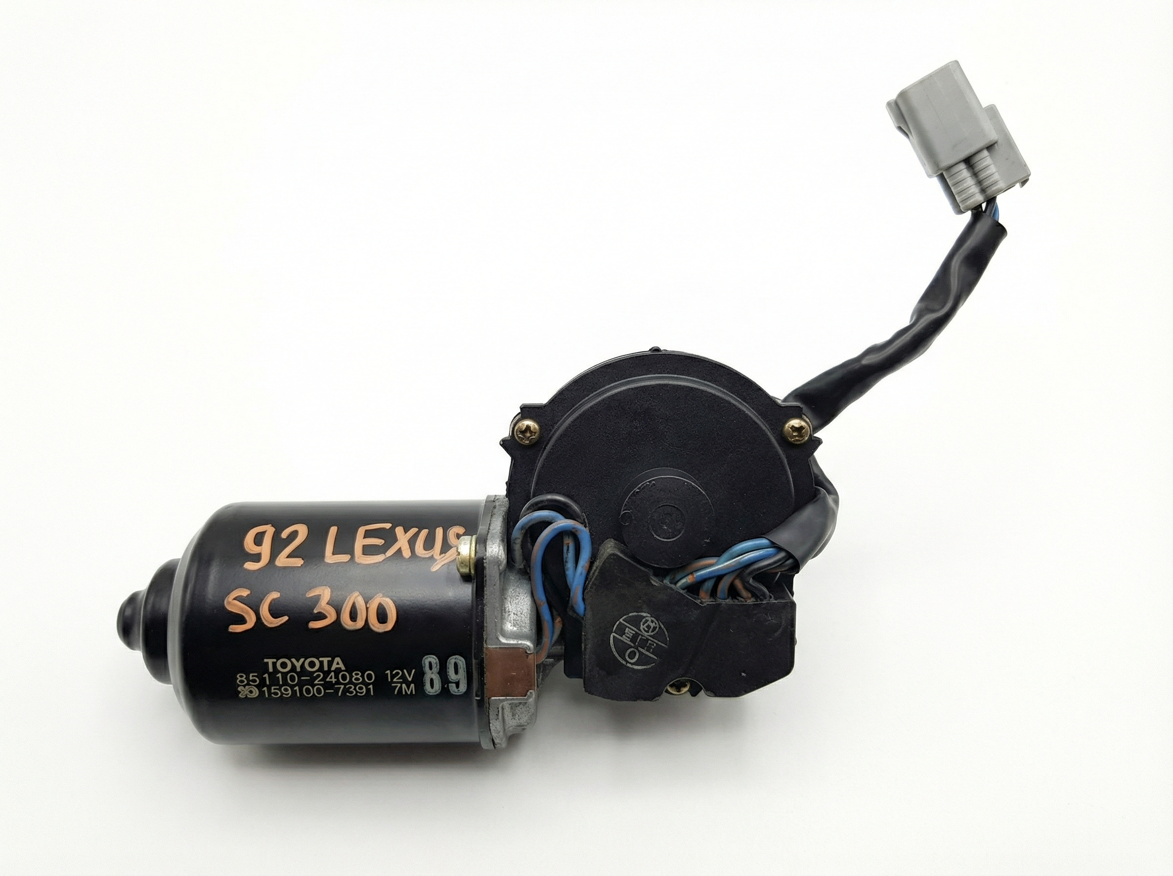 1991-2000 Lexus SC430 Windshield Wiper Motor - Front (Used OEM)