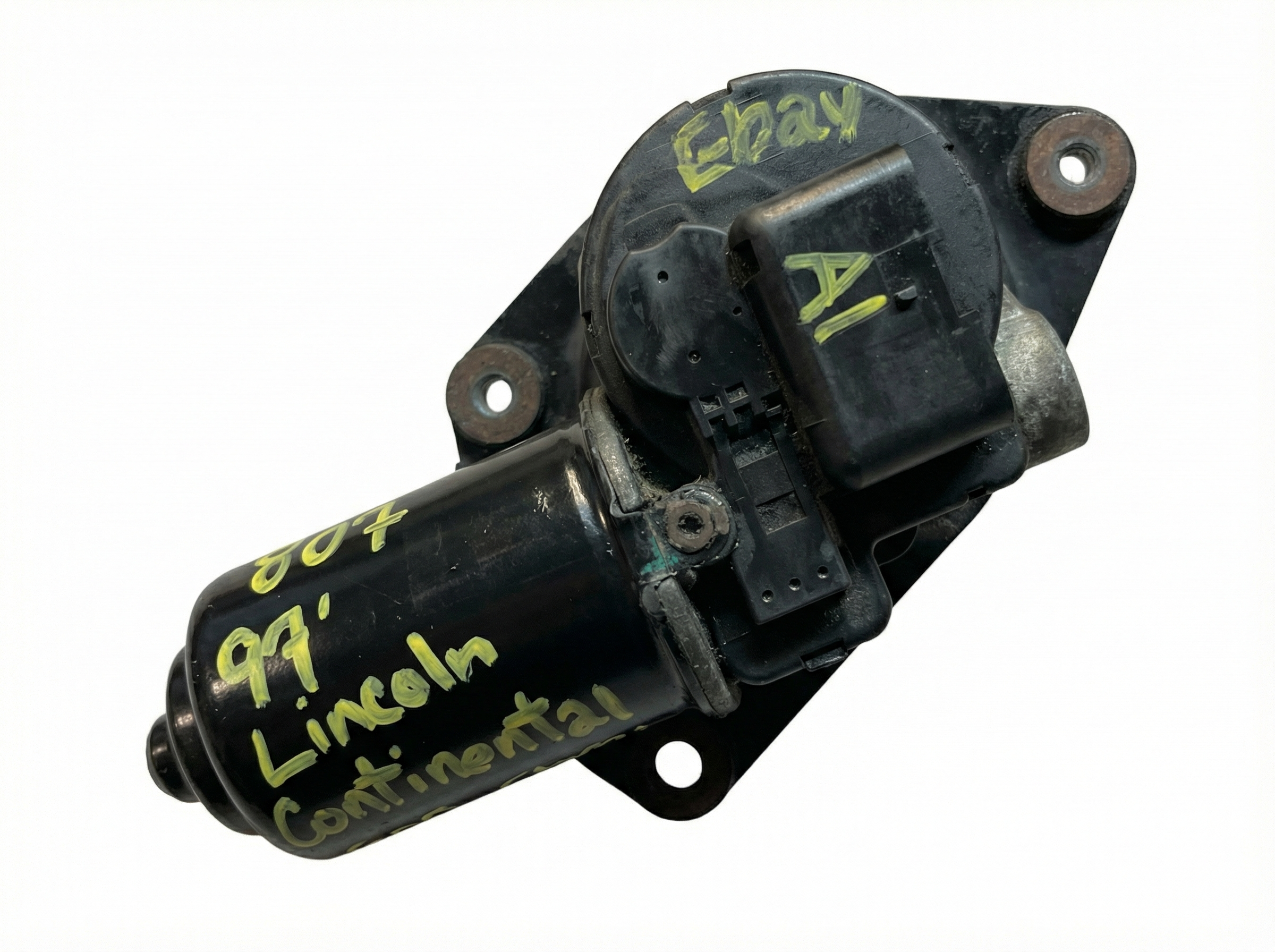 1995-1997 Lincoln Continental Windshield Wiper Motor (7-Pin Connector) - Front (Used OEM)