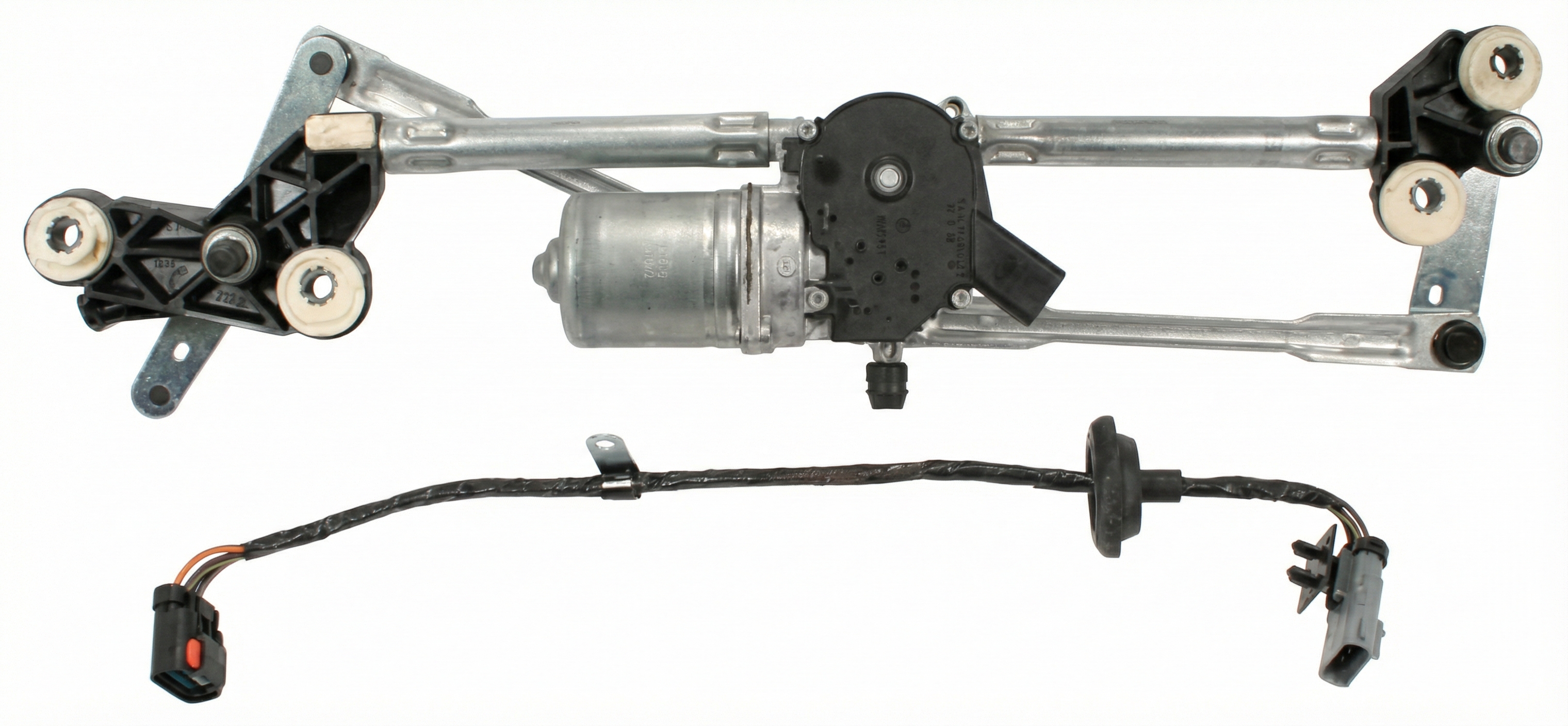 2001-2004 Dodge Caravan Windshield Wiper Motor with 2-Inch Wiring Lead - Front (Used OEM)