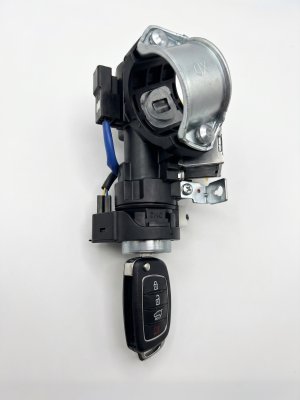 2013-2019 Hyundai Santa Fe XL Column Mounted Ignition Switch with Key (Used OEM)