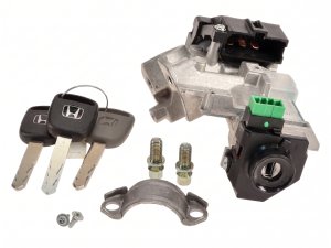 2006-2011 Honda Civic Ignition Switch and Lock Cylinder with Key (Used OEM)