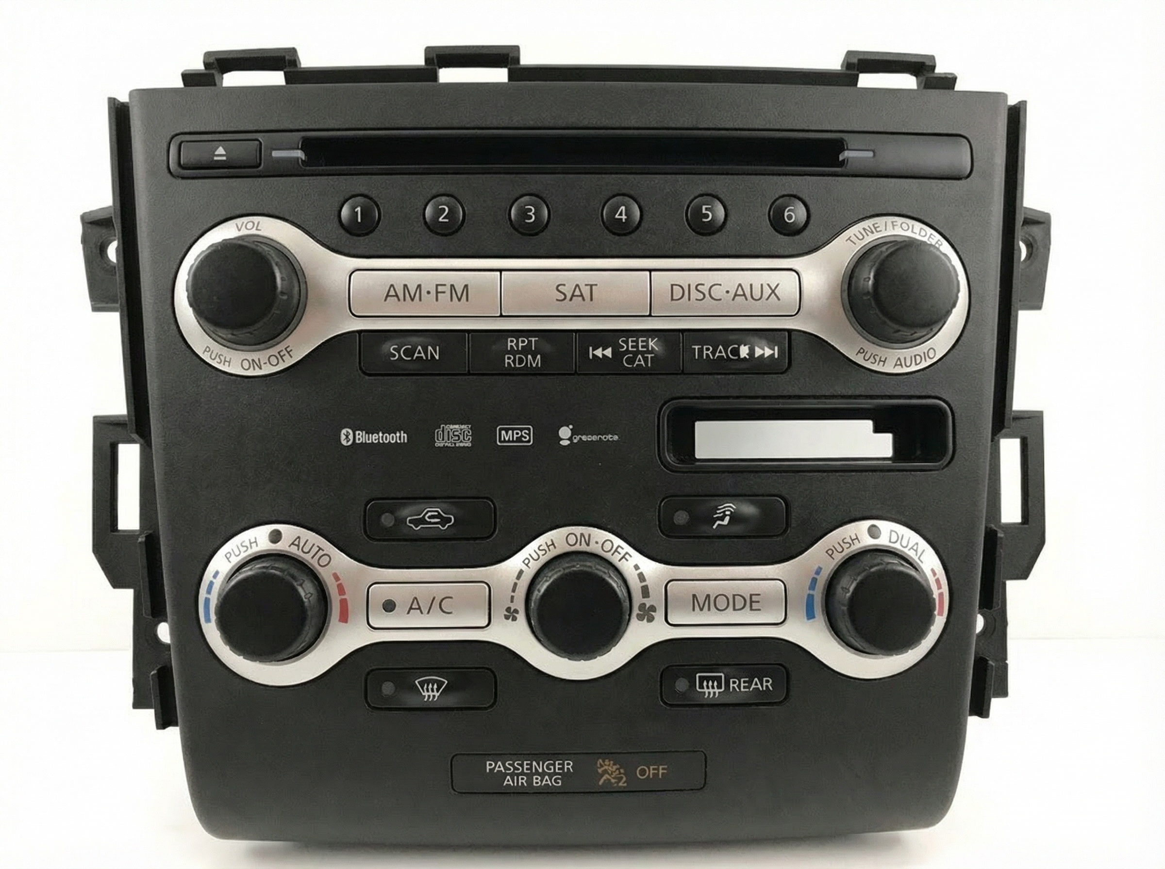 2010 Nissan Murano Audio and Temperature Control Panel (Used OEM)