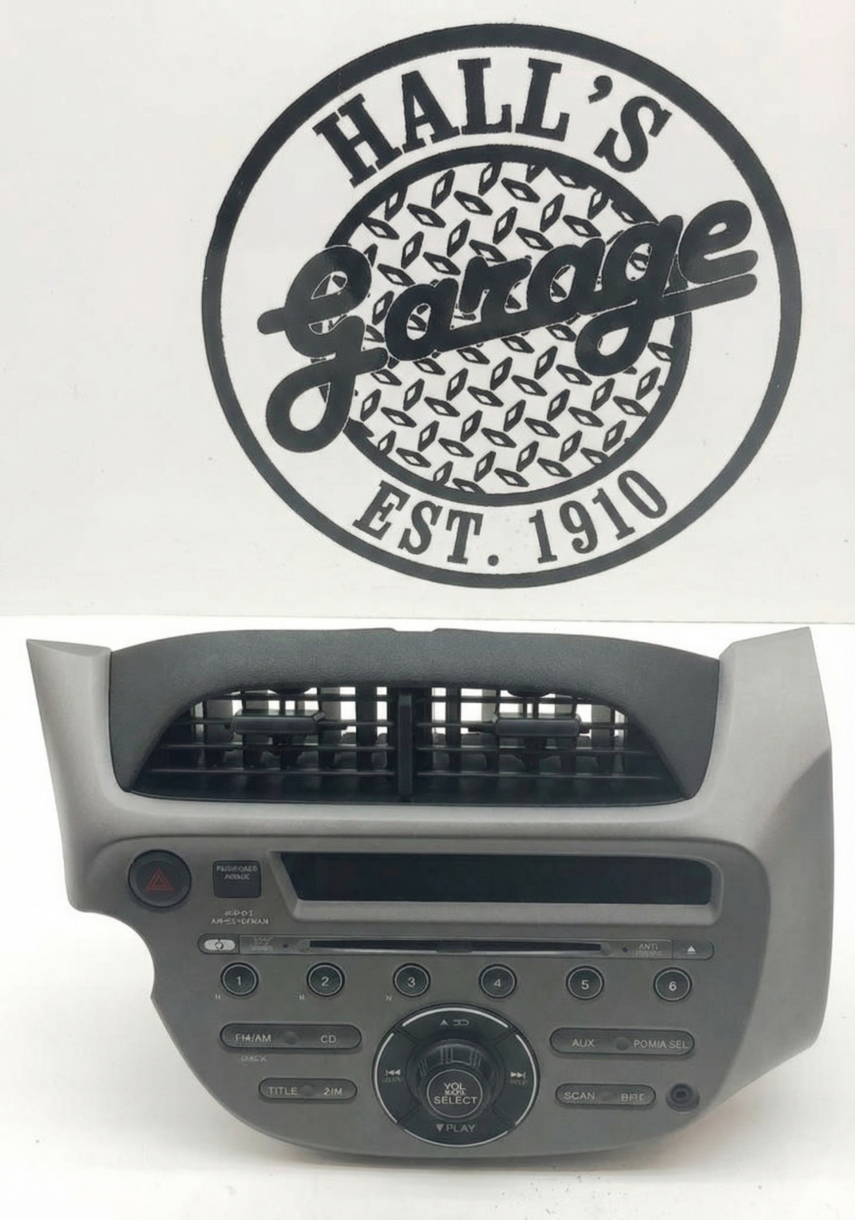 2009-2013 Honda Fit AM-FM-CD-MP3 Radio Tuner Assembly (Used OEM)