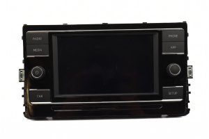 2019 Volkswagen Jetta Radio Receiver with 6.5-Inch Display Screen (Used OEM)