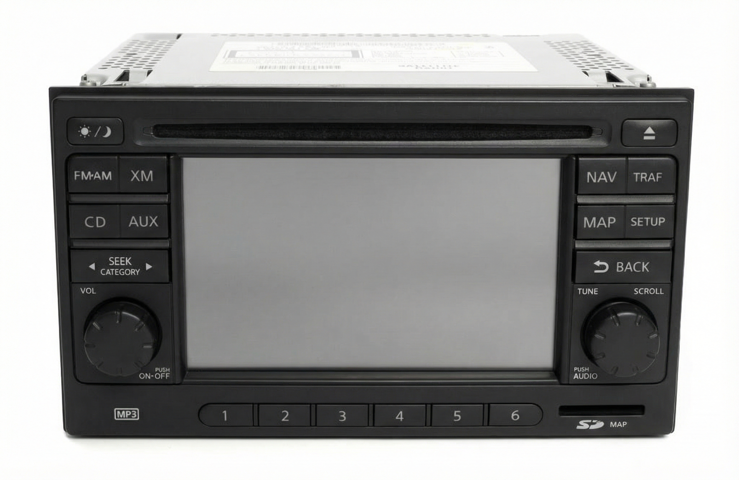 2003 Cadillac CTS 6-Disc CD Navigation Radio with Cassette Player (Used OEM)