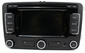 2010 GMC Acadia AM FM Stereo Radio CD DVD Player with Navigation (Used OEM)