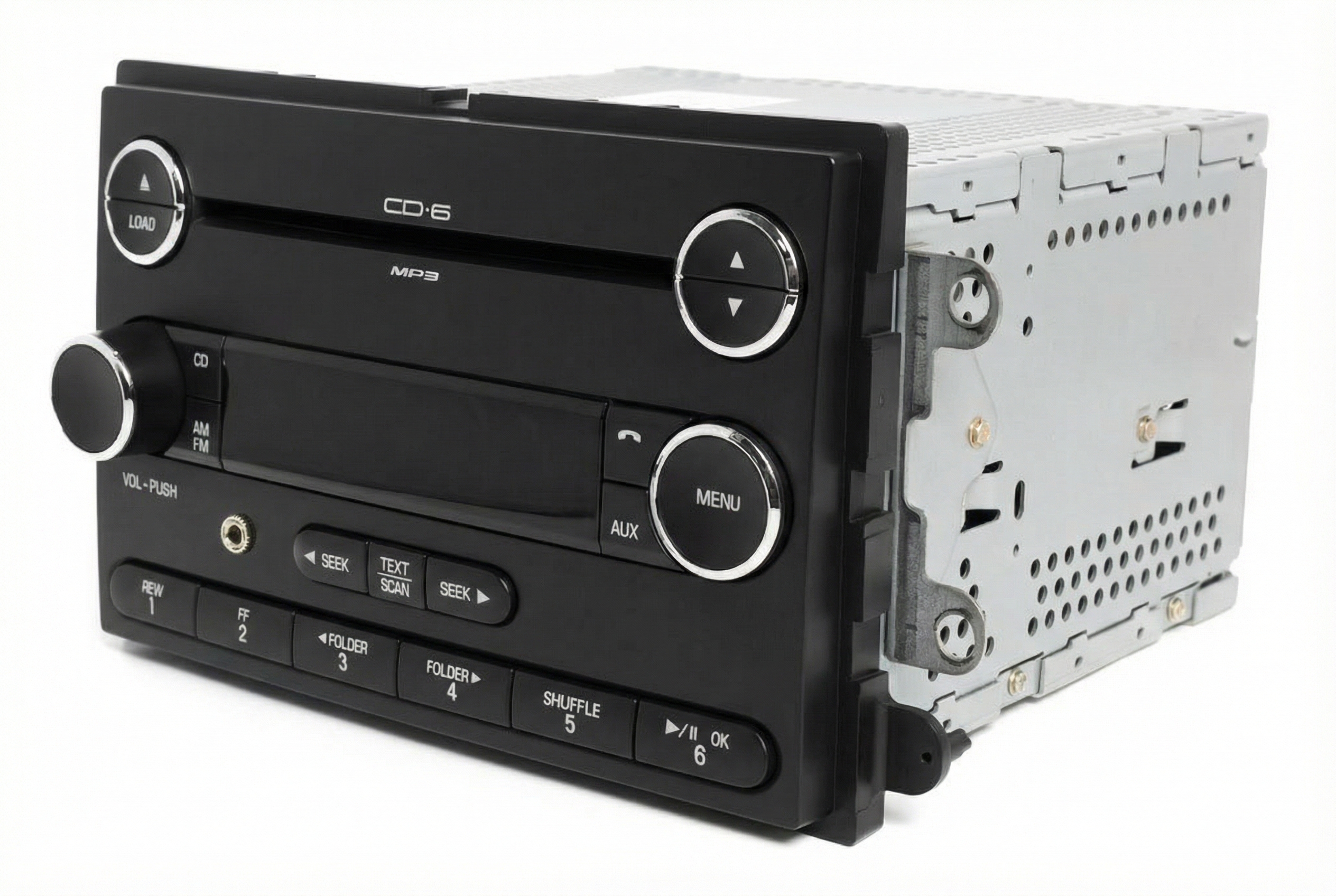 2008 Ford Mustang AM-FM Radio Receiver with 6-Disc CD Changer (Used OEM)
