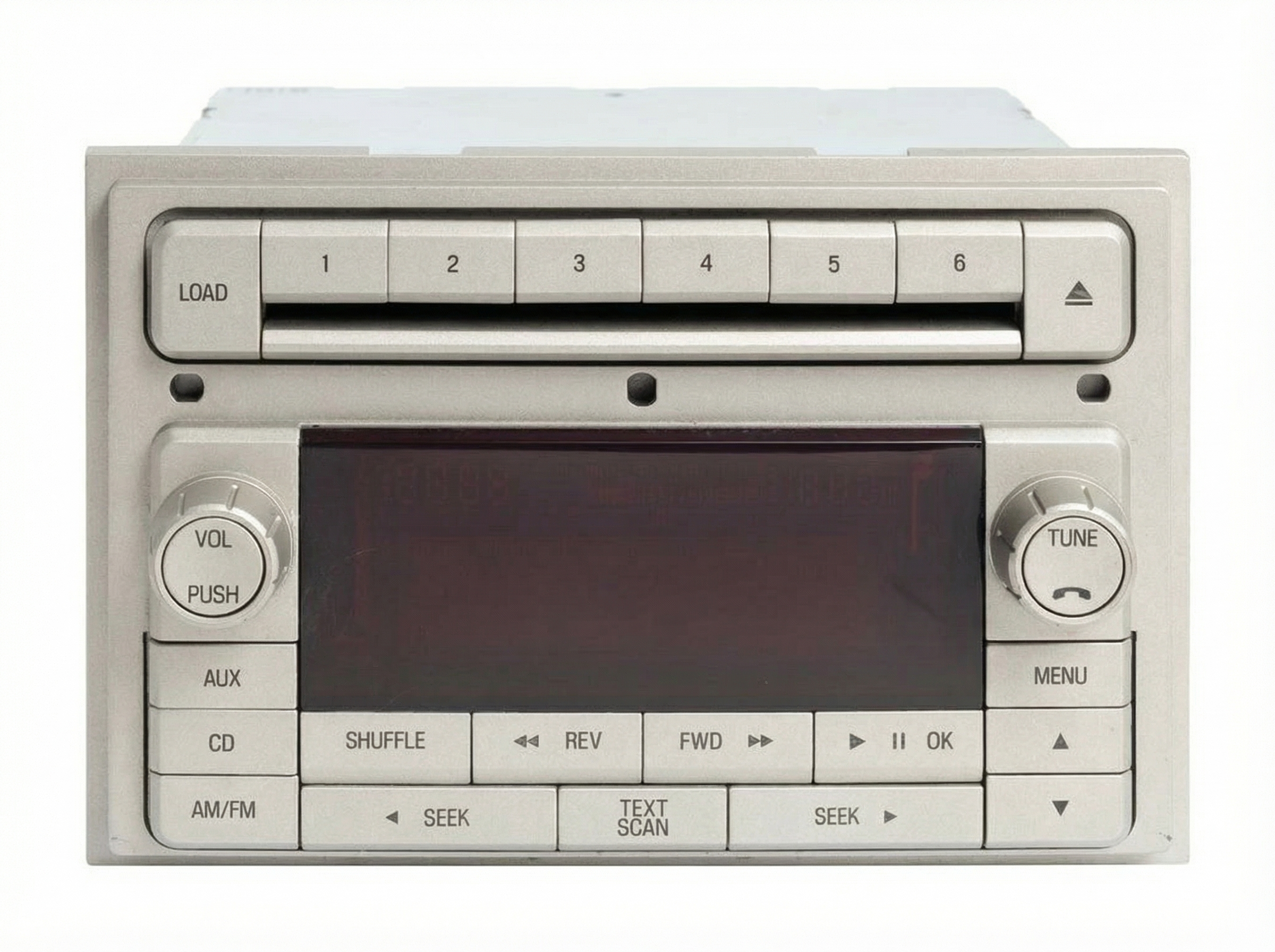 2008 Lincoln MKZ AM-FM 6-Disc CD Player Radio (Used OEM)