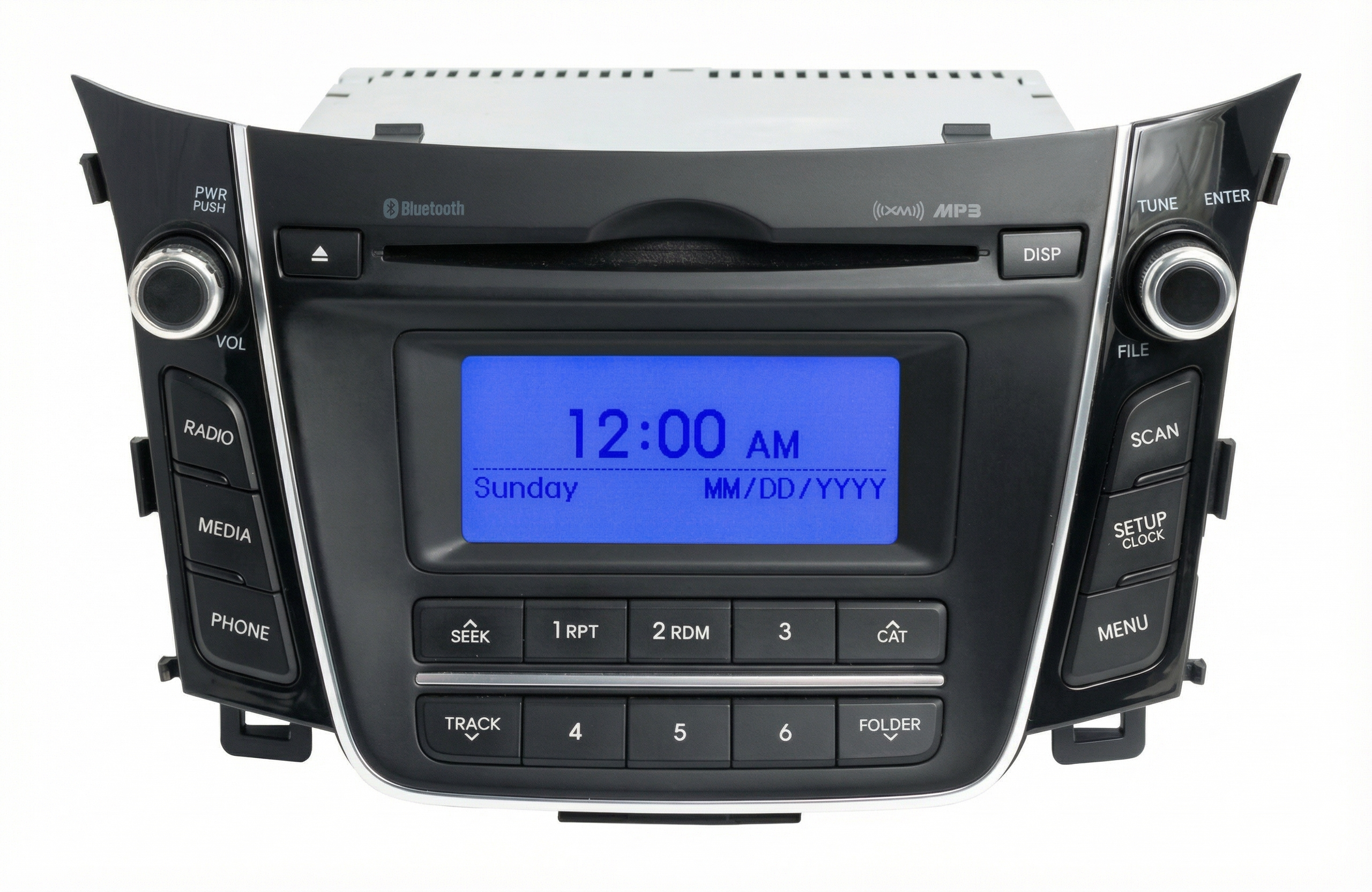 2014-2015 Hyundai Elantra AM-FM-CD MP3 Satellite Bluetooth Radio (Used OEM)