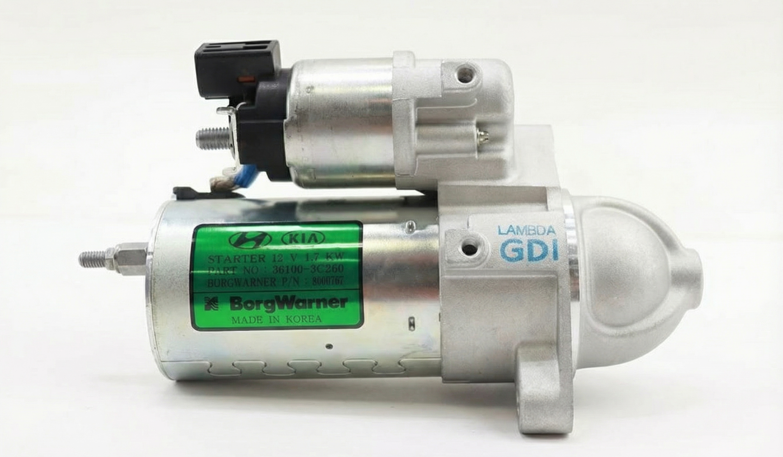 2015-2017 Hyundai Azera 1.7 kW Starter Motor (Used OEM)