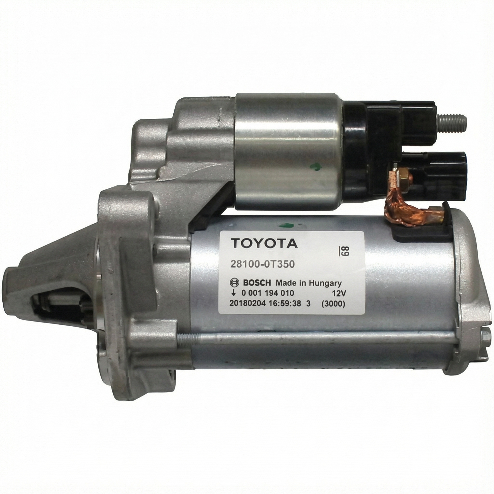 2018-2022 Toyota C-HR 1.2 KW Starter Motor (Used OEM)