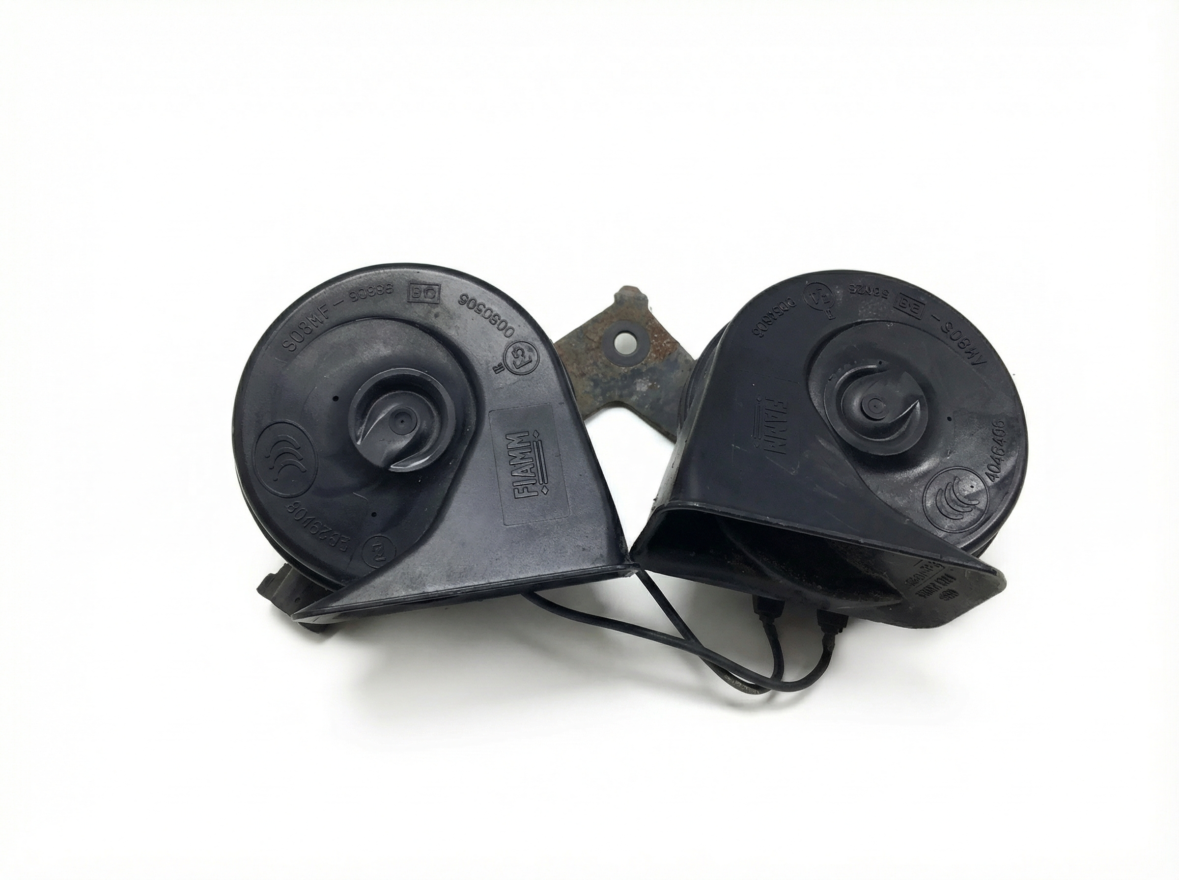 2013-2019 Ford Police Interceptor Utility Dual Note Horn Assembly (Used OEM)