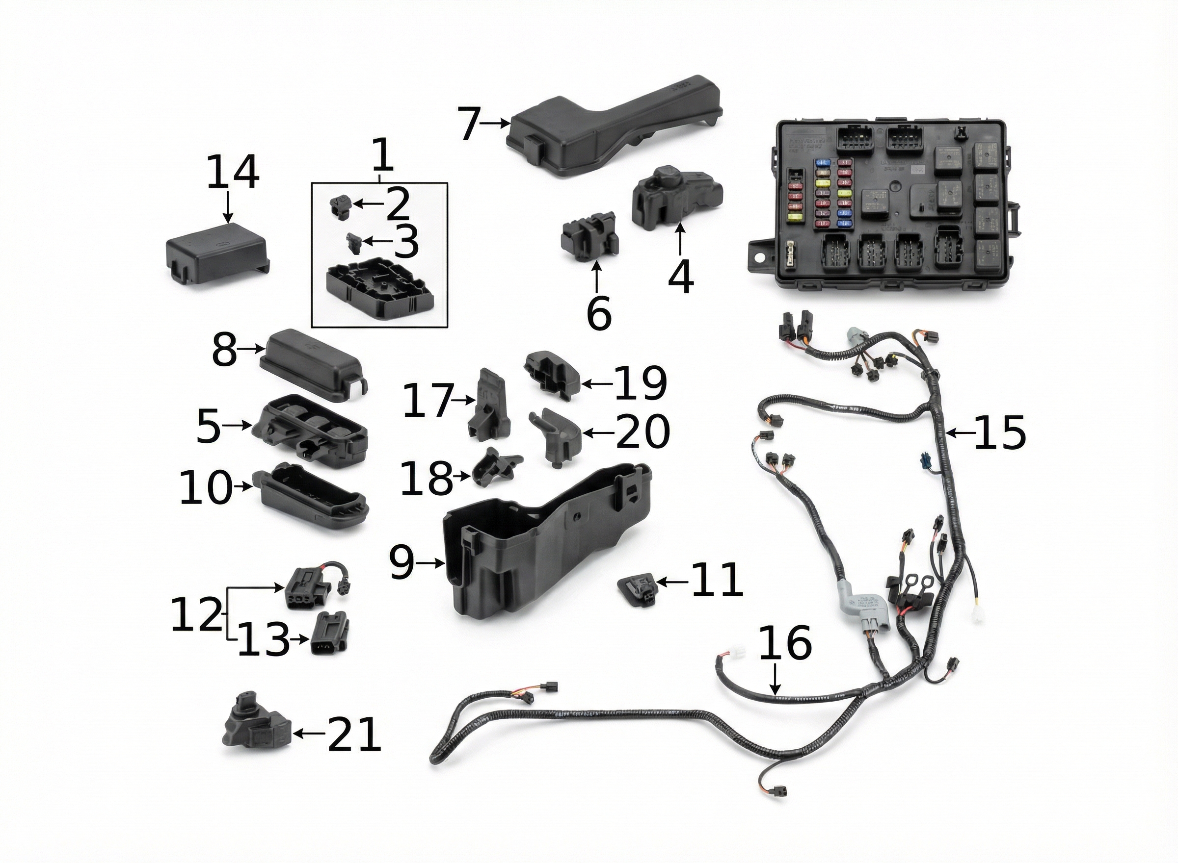 2002-2003 Lexus ES300 Fuse Box (Used OEM)