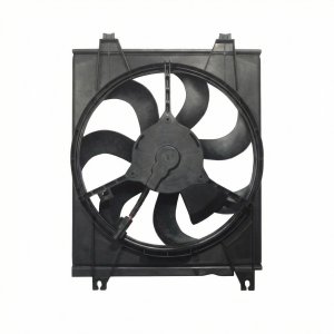 2004-2009 Kia Spectra Radiator Cooling Fan Assembly - Left (Driver) (Used OEM)