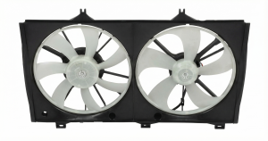 2007-2012 Lexus ES350 Dual A/C Condenser Fan Motor Assembly (Used OEM)
