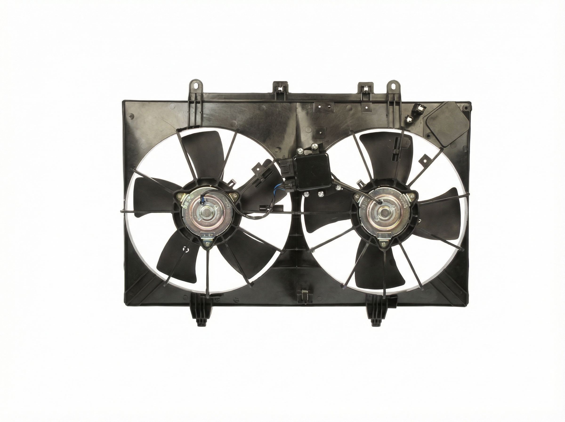 2006-2010 INFINITI M45 Dual A/C Condenser Fan Assembly (Used OEM)