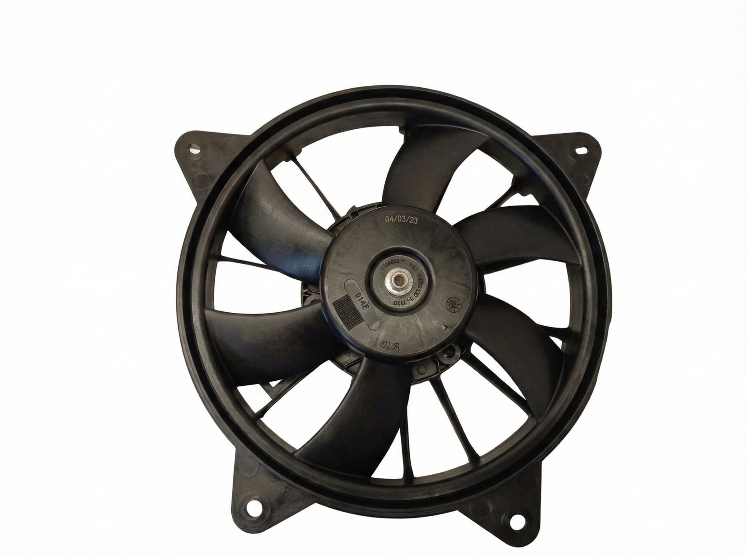 2012-2020 Nissan NV3500 A/C Condenser Fan Motor Assembly with Shroud (Used OEM)
