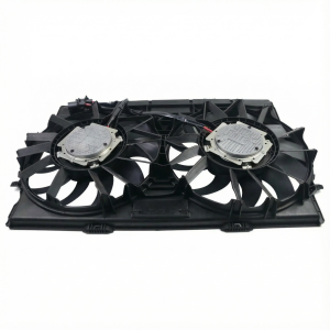 2013-2018 Audi A8 Dual A/C Condenser Fan Motor Assembly (Used OEM)