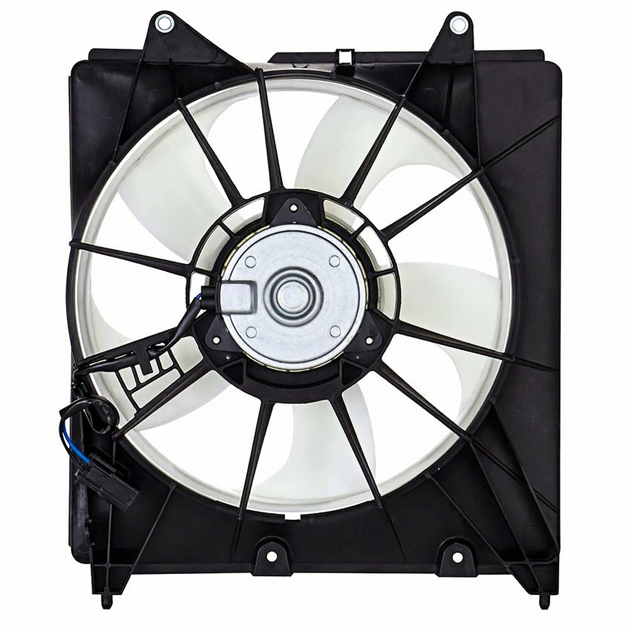 2015-2020 Honda Fit Radiator and A/C Condenser Fan Motor Assembly (Used OEM)