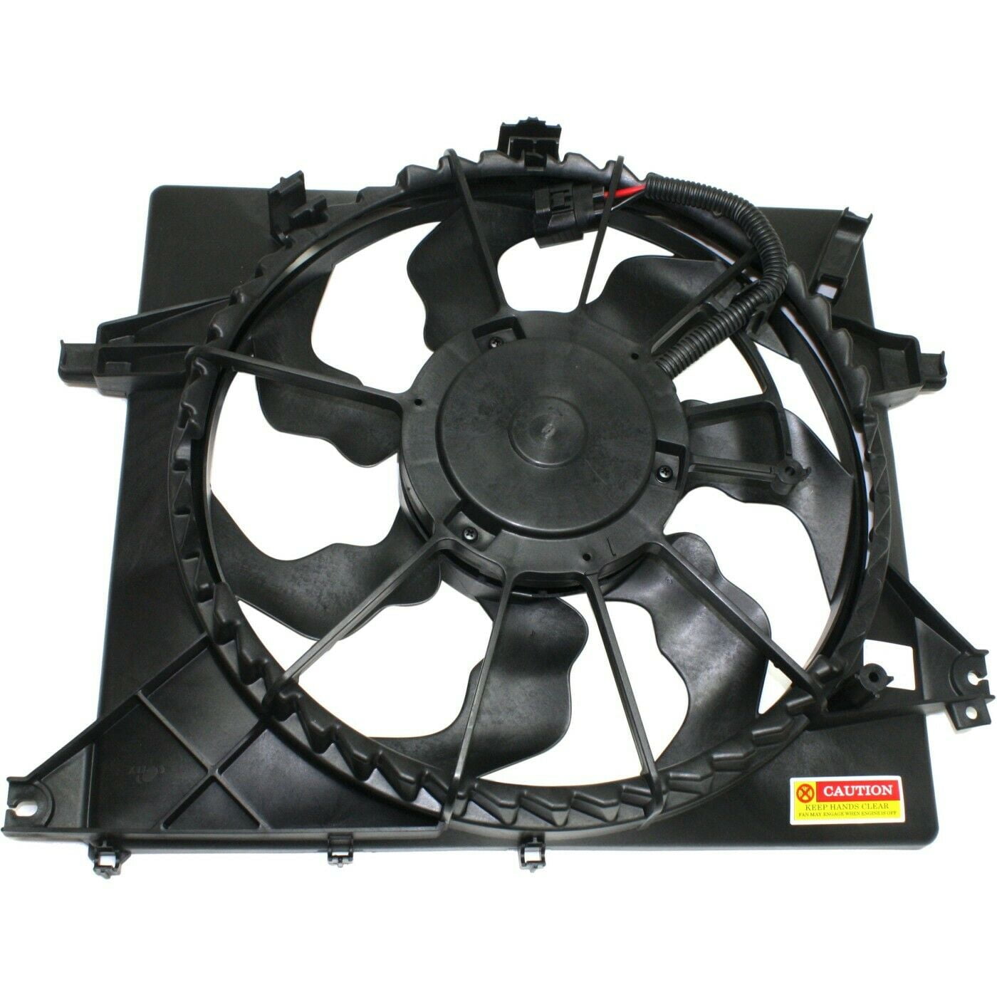 2017-2019 Kia Soul A/C Condenser Fan Motor Assembly (Used OEM)