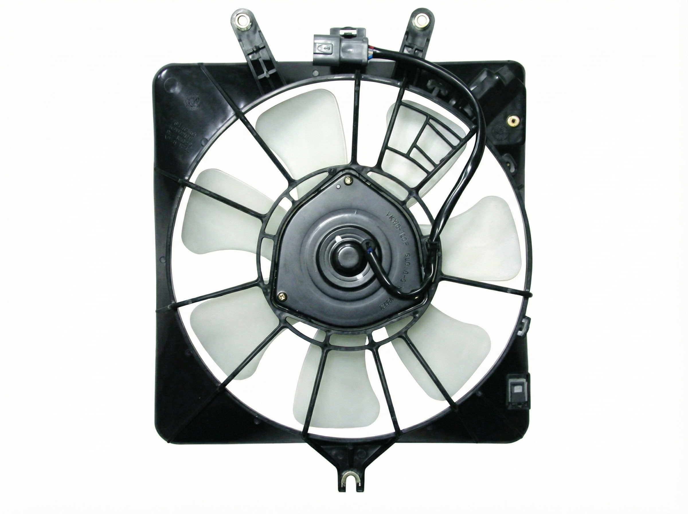 1997-2001 Honda CR-V Tan Radiator Cooling Fan Motor Assembly (Used OEM)