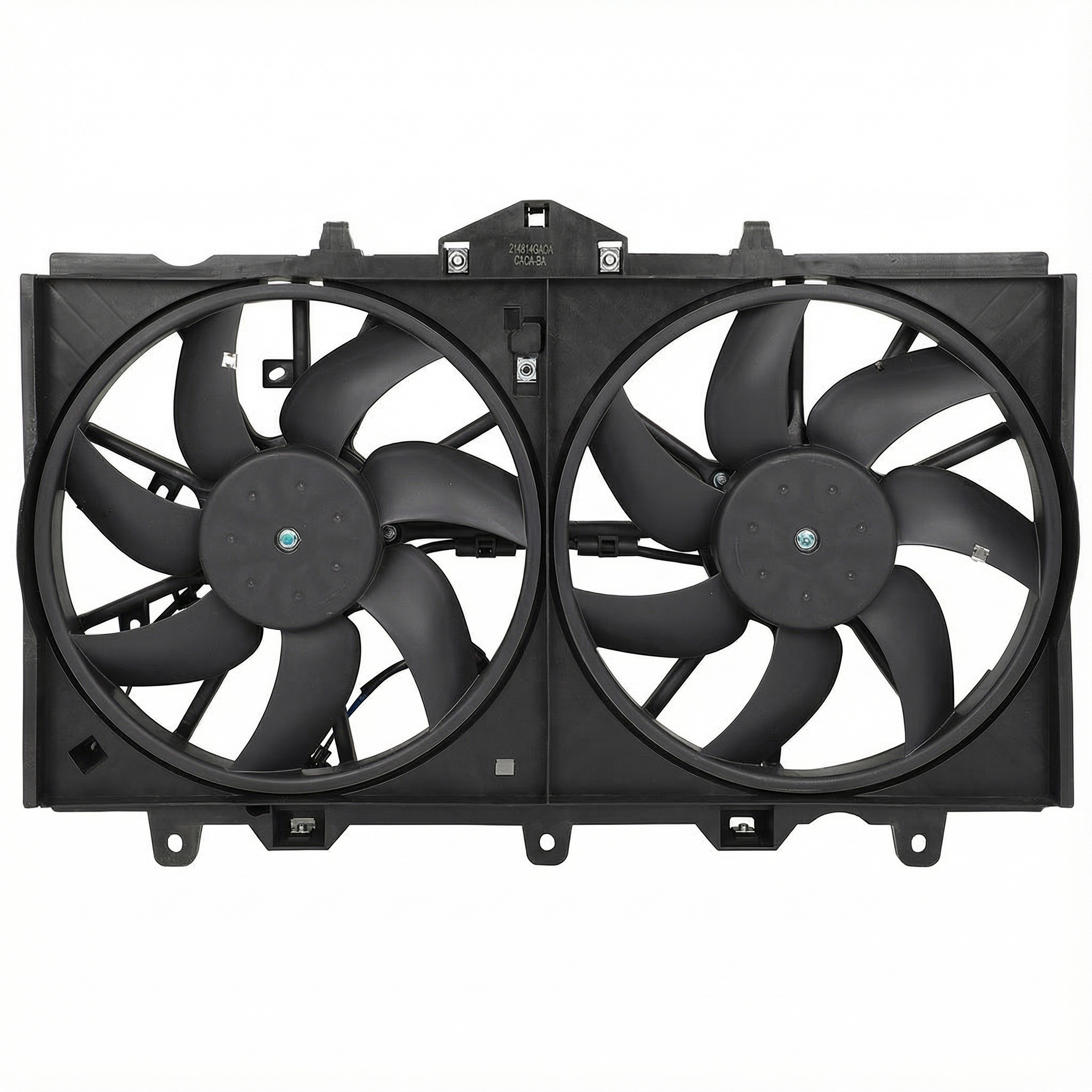 2014-2018 INFINITI Q50 Dual Radiator and Condenser Fan Assembly (Used OEM)