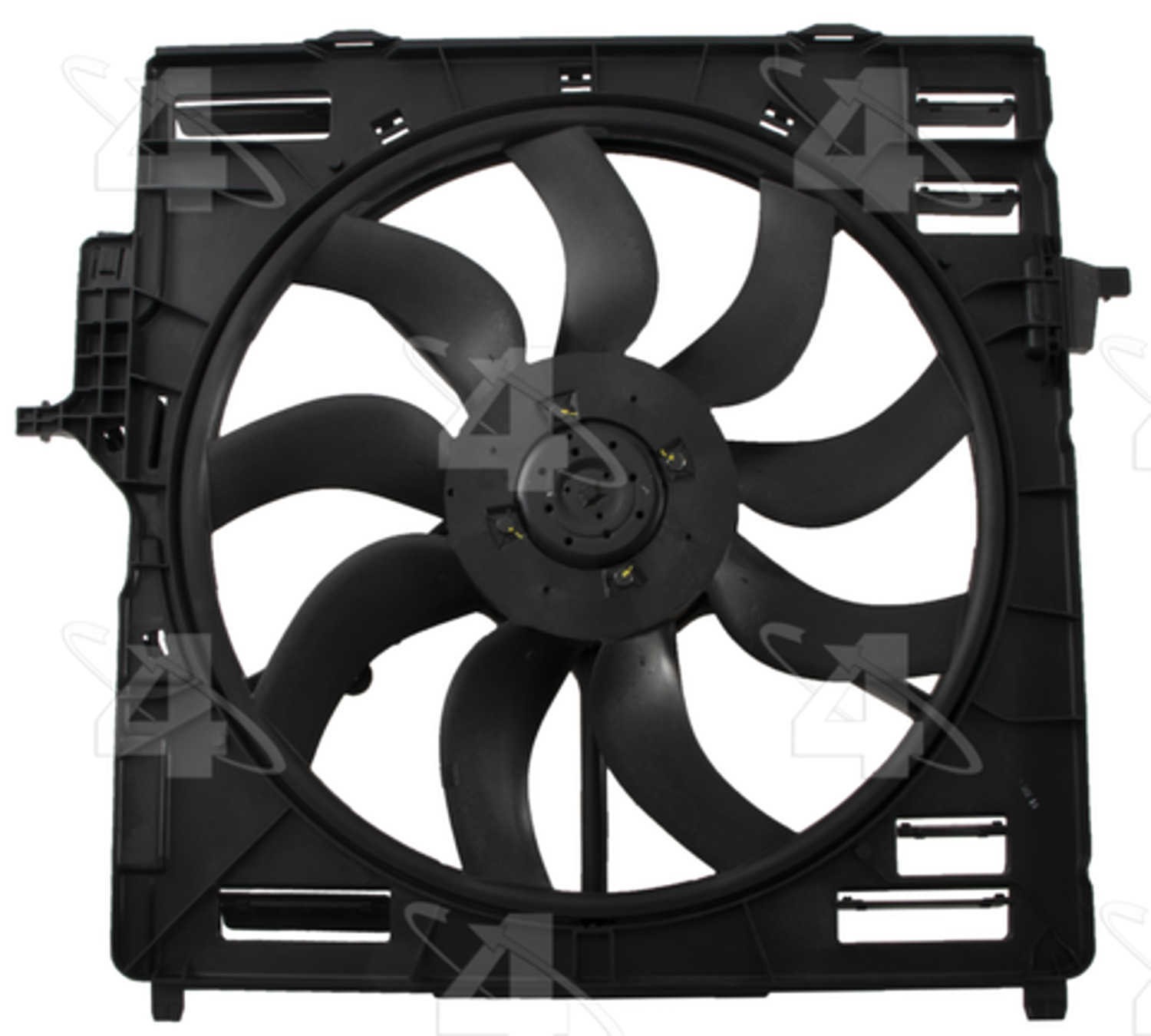  BMW X5 m 850 Watt Radiator and Condenser Fan Motor Assembly (Used OEM)