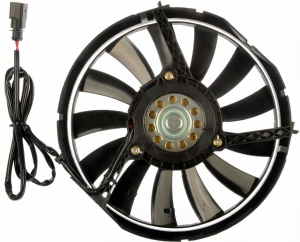 2000-2004 Audi A6 200-Watt A/C Condenser Fan Motor Assembly (Used OEM)
