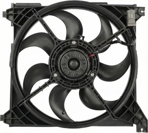 2001-2006 Hyundai Santa Fe A/C Condenser Fan Motor (Used OEM)