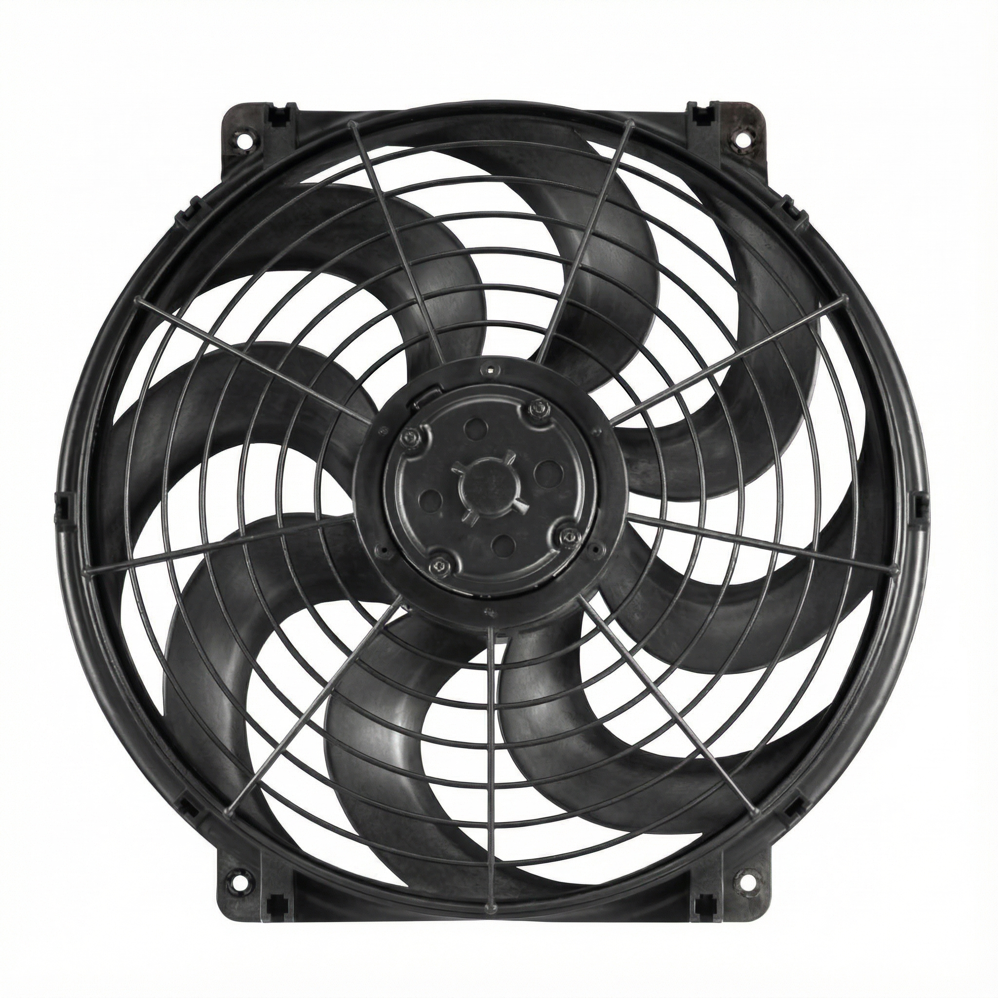 2004-2008 Acura TSX Radiator and Condenser Fan Motor Assembly - Right (Passenger) (Used OEM)