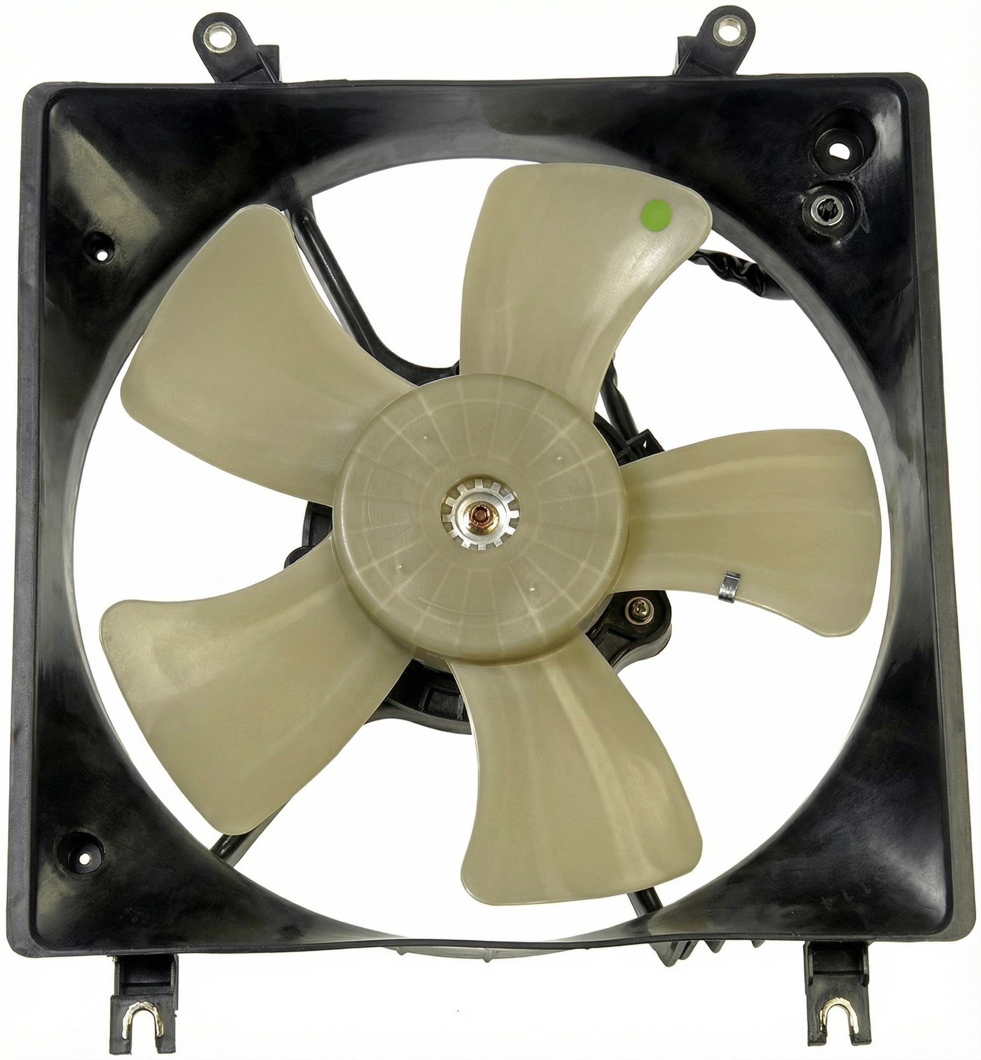 1995-1998 Eagle Talon Radiator and A/C Condenser Fan Motor Assembly (Used OEM)