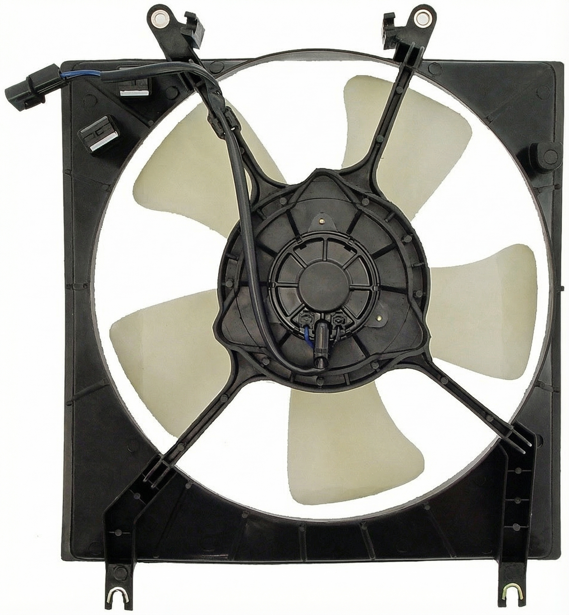 1997-2002 Mitsubishi Mirage Radiator and Condenser Fan Motor Assembly (Used OEM)