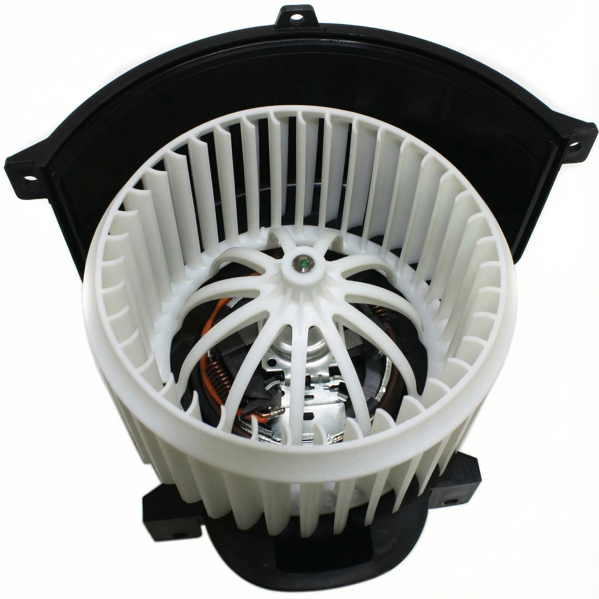 2004-2010 Volkswagen Touareg Dual A/C Condenser Fan Assembly (Used OEM)