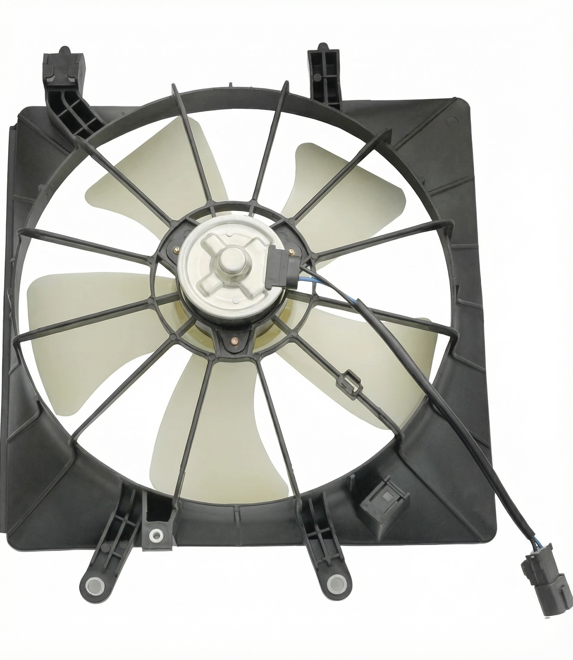 2010-2013 Acura MDX 5-Blade Radiator Cooling Fan Motor Assembly (Used OEM)