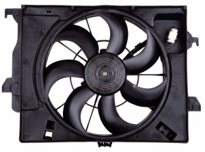 2010-2013 Volkswagen Jetta Dual A/C Condenser Fan Assembly (Used OEM)