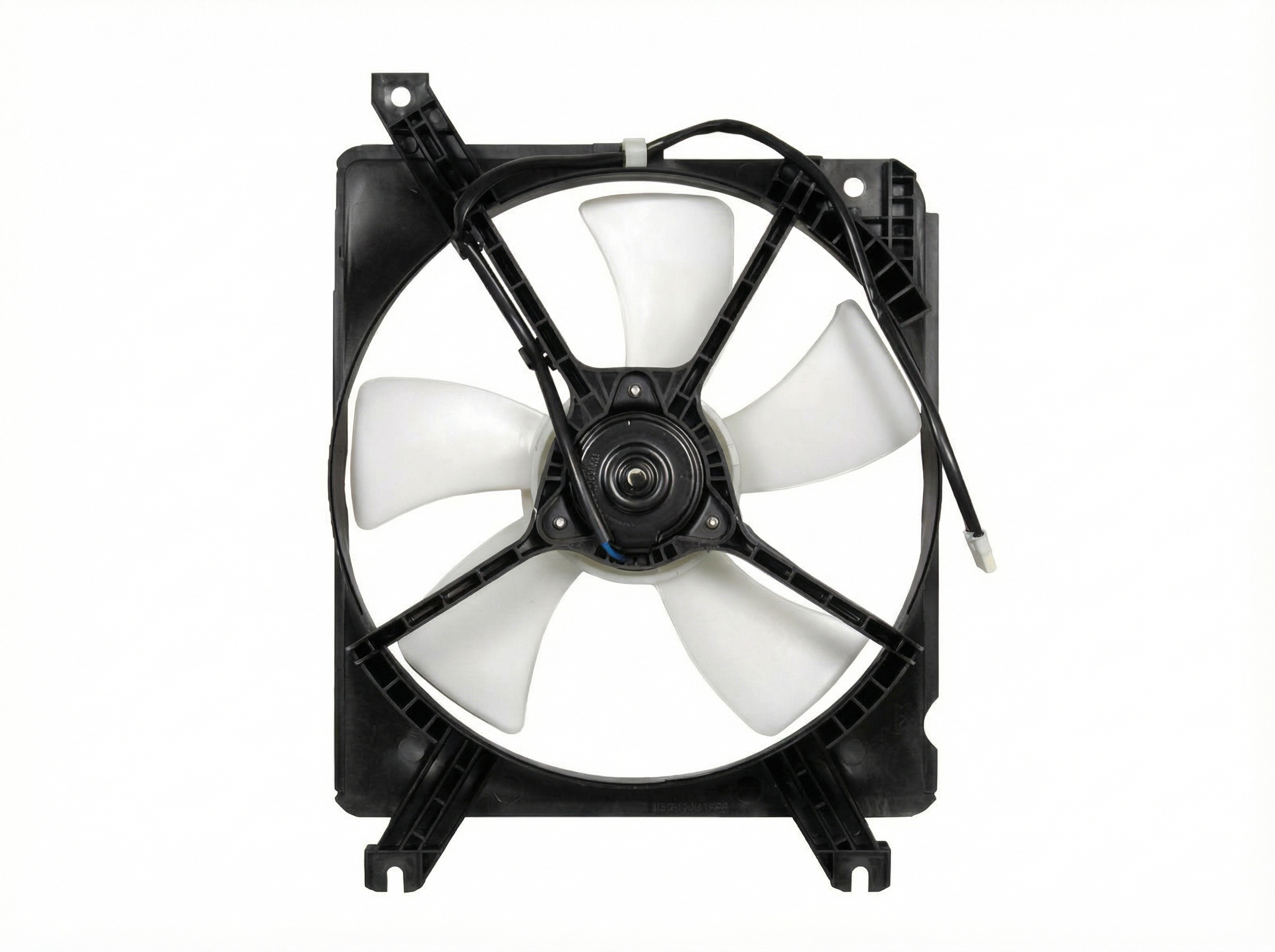 1999-2005 Mazda MX-5 Miata Radiator and A/C Condenser Fan Motor Assembly - Right (Passenger) (Used OEM)