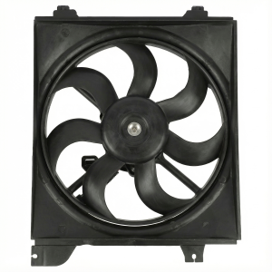 2006-2011 Kia Rio Radiator and A/C Condenser Fan Motor Assembly (Used OEM)