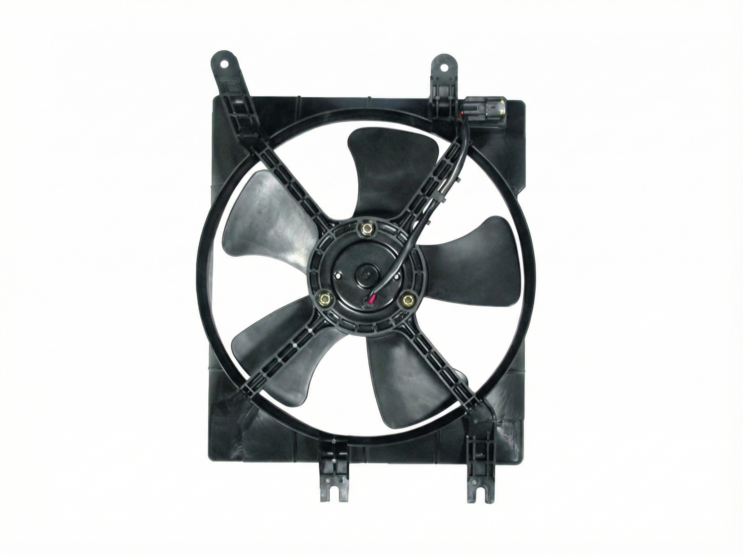 2005-2008 Suzuki Forenza Radiator and Condenser Fan Motor - Left (Driver) (Used OEM)