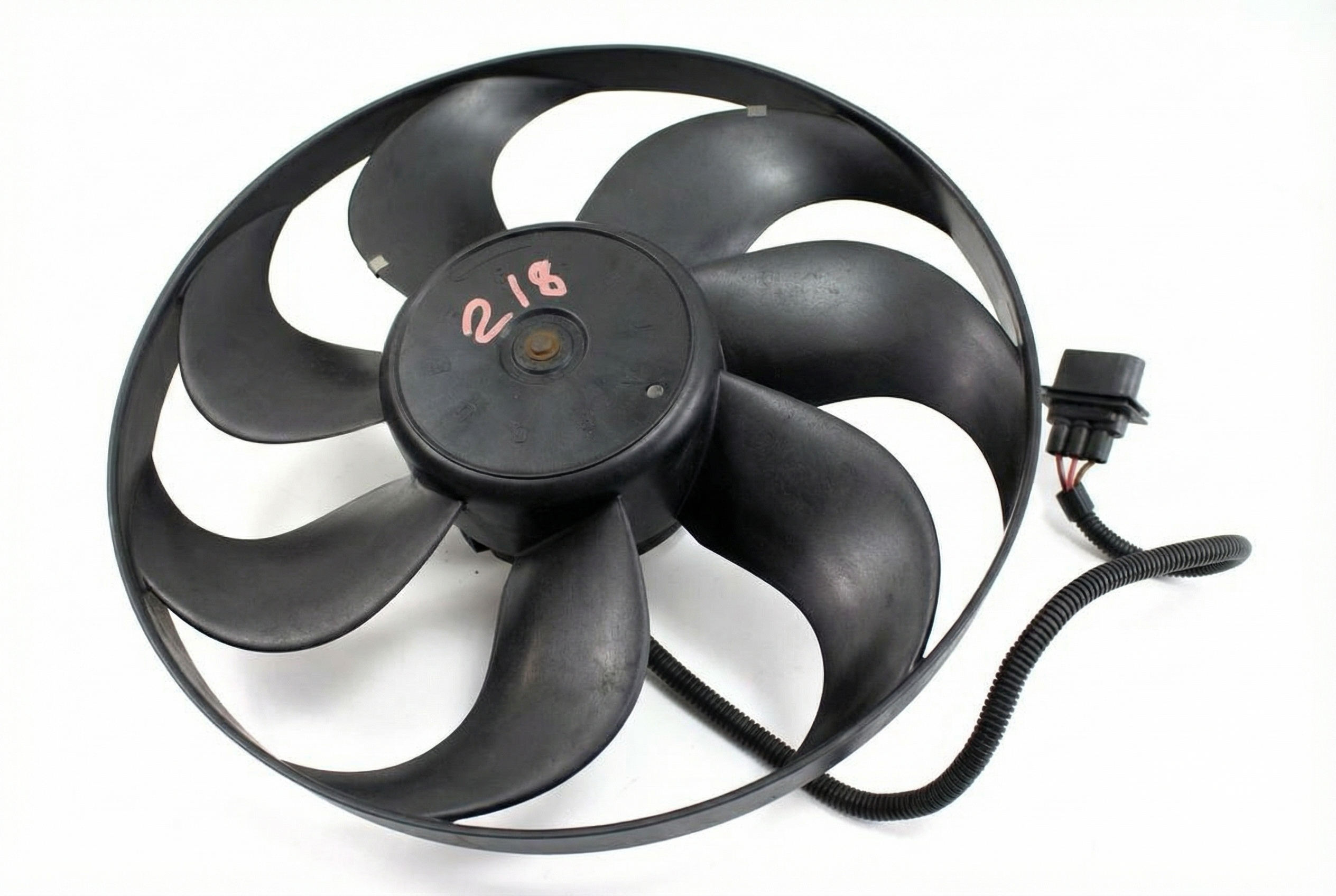 2006-2011 Honda Civic Radiator Cooling Fan Motor Assembly - Left (Driver) (Used OEM)