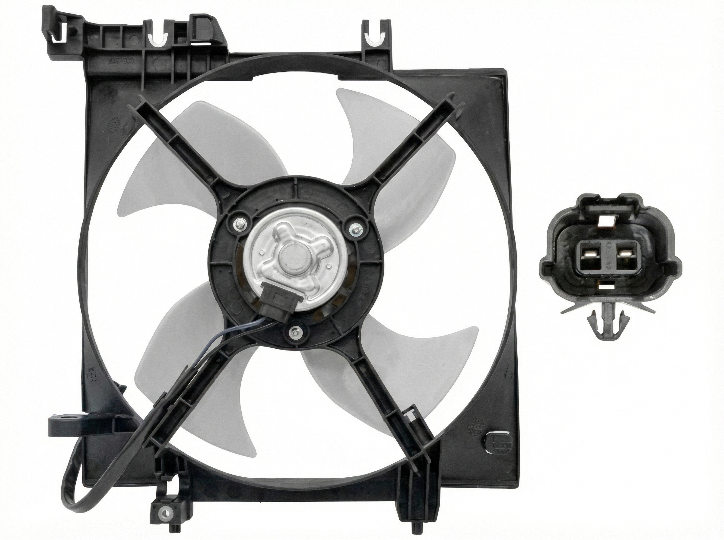 2024-2025 Subaru Crosstrek Dual A/C Condenser Fan Motor Assembly (Used OEM)