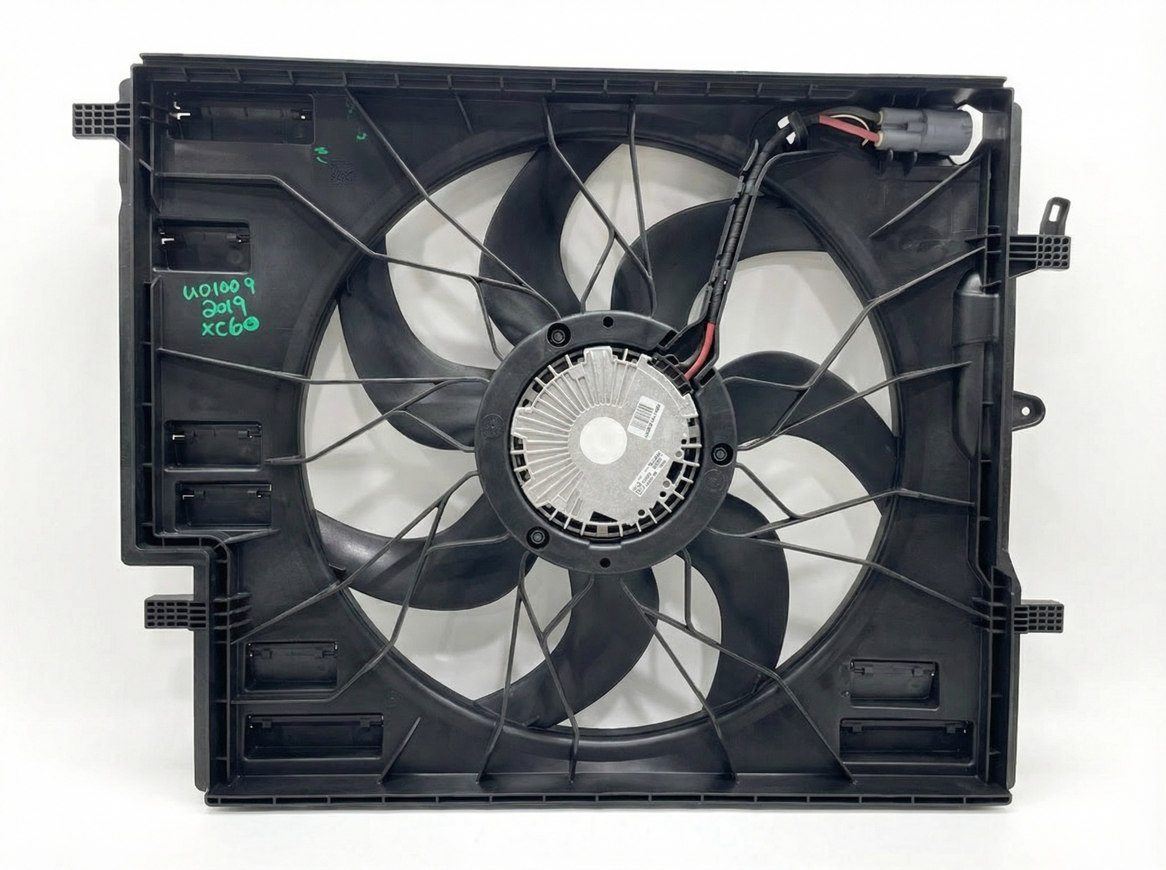 2018-2024 Volvo XC60 A/C Condenser Fan Motor Assembly (Used OEM)