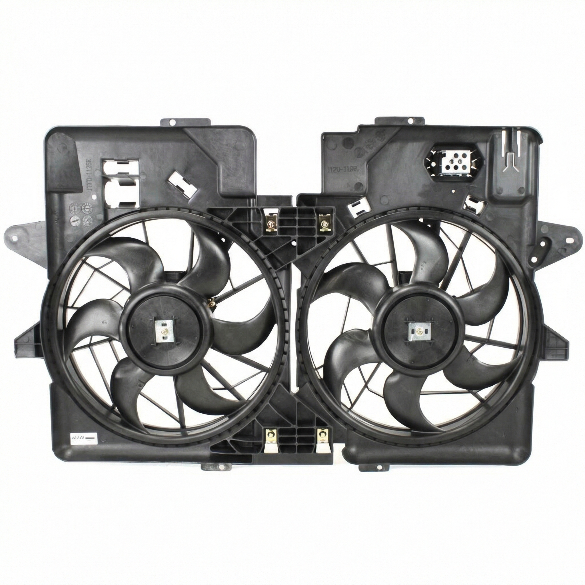2001-2004 Mazda Tribute Radiator Cooling Fan and Shroud Assembly (Used OEM)