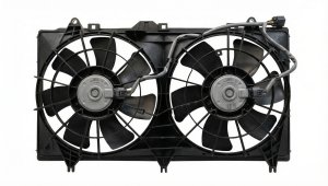 2012-2015 Chevrolet Camaro A/C Condenser Fan Motor Assembly (Used OEM)